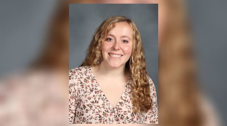 Frani LeVan is the Athlete of the Week from Triad High School.