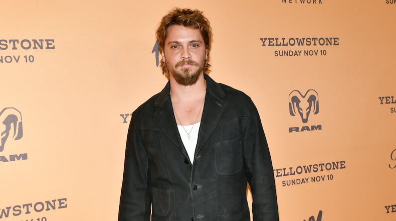 Luke Grimes attends the premiere of Paramount's "Yellowstone" season five at the Museum of Modern Art on Thursday, Nov. 7, 2024, in New York. (Photo by Evan Agostini/Invision/AP)