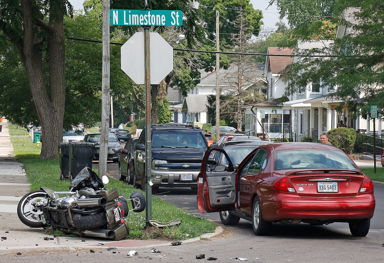 Motorcycle Crash SNS