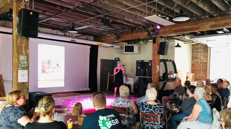 The Westcott House has presented PechaKucha sessions several times a year for the last decade in which people share information and slides in a short format. The Westcott House will co-present an online PechaKucha event to celebrate Frank Lloyd Wright’s 153rd birthday on Monday. Contributed photo