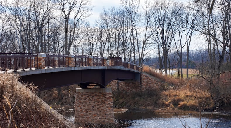 Farrington Reserve in Piqua extends along the Great Miami River and bike trail. iSTOCK/COX