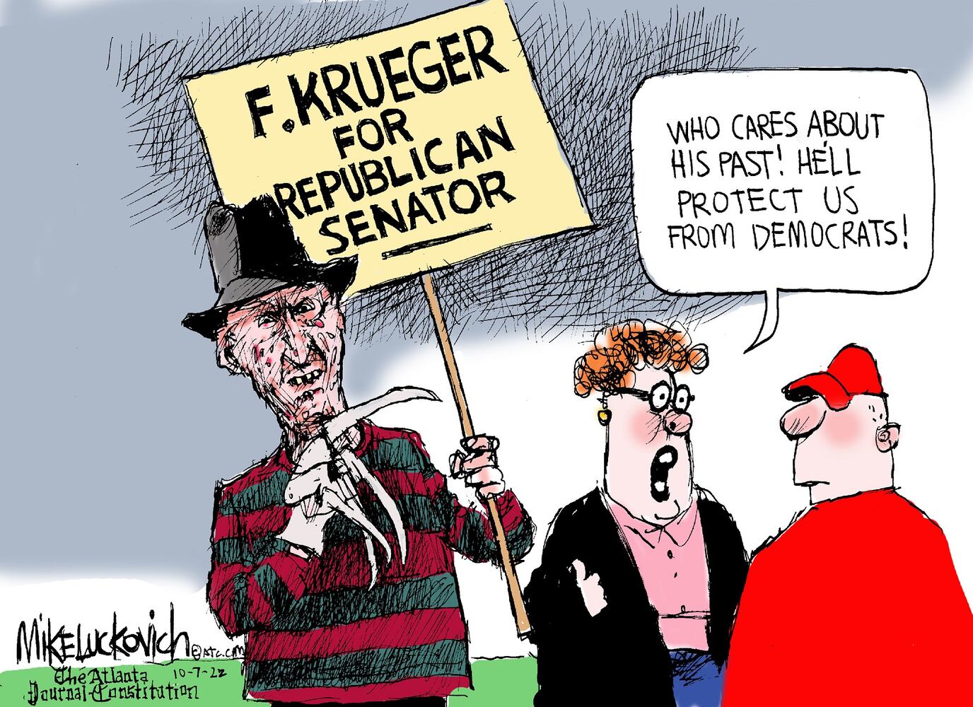 WEEK IN CARTOONS: Putin and nukes, Herschel Walker, gas prices and more