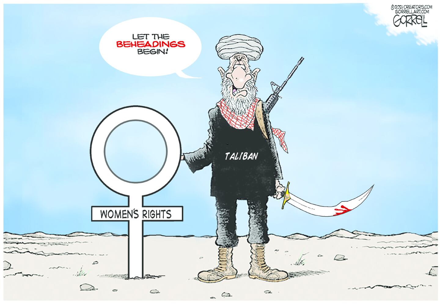Week in cartoons: Afghanistan pullout and more