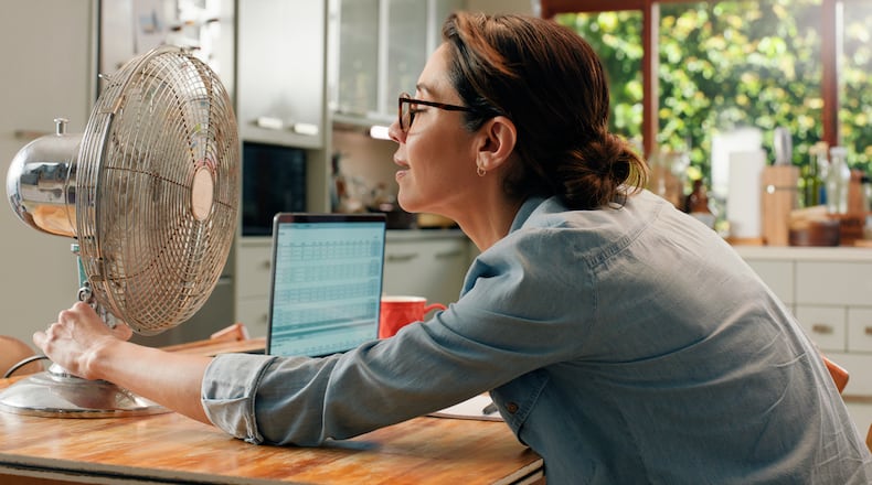 According to the Cleveland Clinic, perimenopause can begin eight to 10 years before menopause. ISTOCK