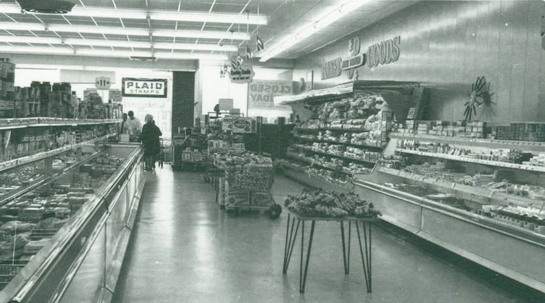 Shown here is one of the local A&P Supermarkets in 1966. PHOTO COURTESY OF THE CLARK COUNTY HISTORICAL SOCIETY