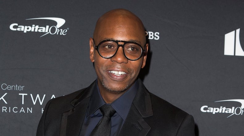 Comedian Dave Chappelle is expected to host up to 24 comedy shows this summer at the Wirrig Pavilion outside Yellow Springs. (Photo by Owen Sweeney/Invision/AP, File)