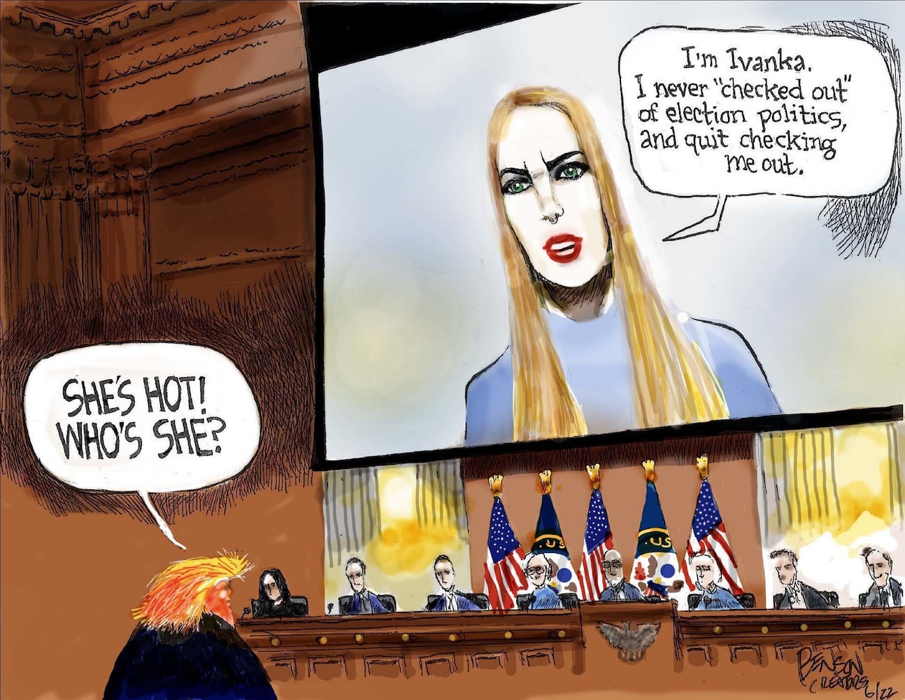 WEEK IN CARTOONS: Jan. 6 hearings, bear market and more