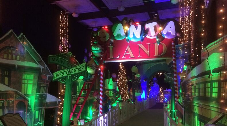 SantaLand is a magical world which winds through 2nd Floor Hellmuth Gallery in the Heritage Center. PHOTO COURTESY OF THE CLARK COUNTY HISTORICAL SOCIETY