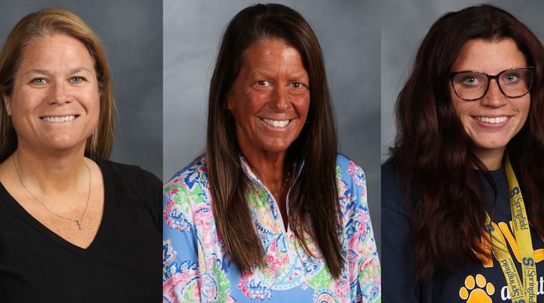 Springfield City School District educators Kimberli Briggs (left), Tricia Hannahs (middle) and Bryana White (right) were nominated for the National Life Group’s 2025-26 Life Changer of the Year award. CONTRIBUTED