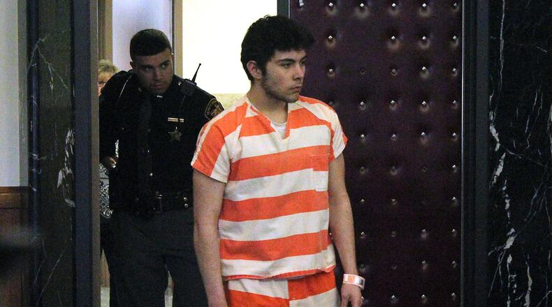 Ely Serna appears in Champaign County Court in February. Jeff Guerini/Staff