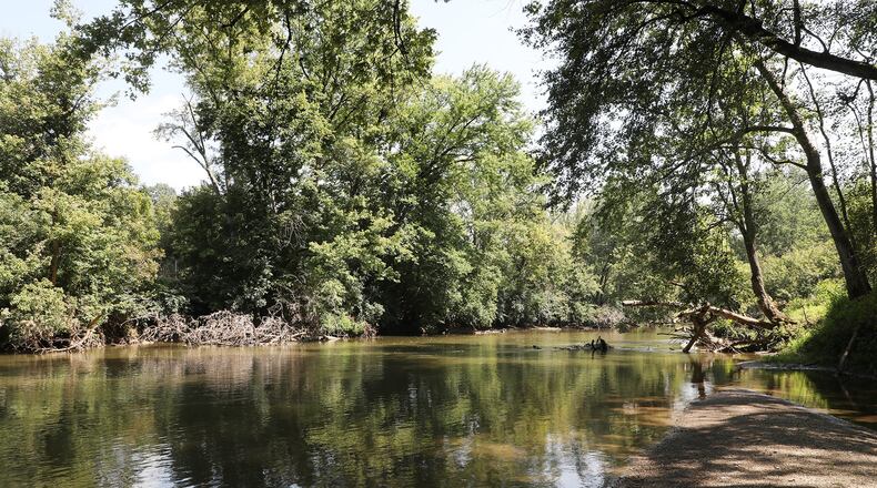 The Clark County Park District has purchased 52 acres along the north side of the Mad River from the Ohio Masoic Home. The purchase will double the size of the Mad River Gorge and Nature Preserve Project. BILL LACKEY/STAFF