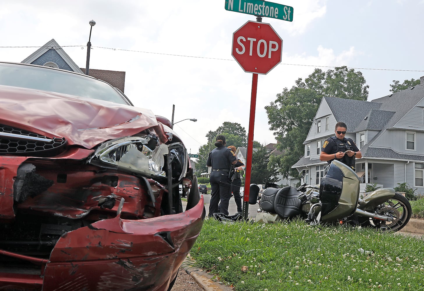 Motorcycle Crash SNS