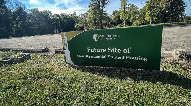 Wilberforce University in Greene County is growing because of an uptick in enrollment. The university is building a new residence hall and added classrooms. Jim Noelker/Staff