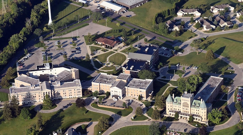 An aerial view of the Ohio Masonic Home today.  PROVIDED