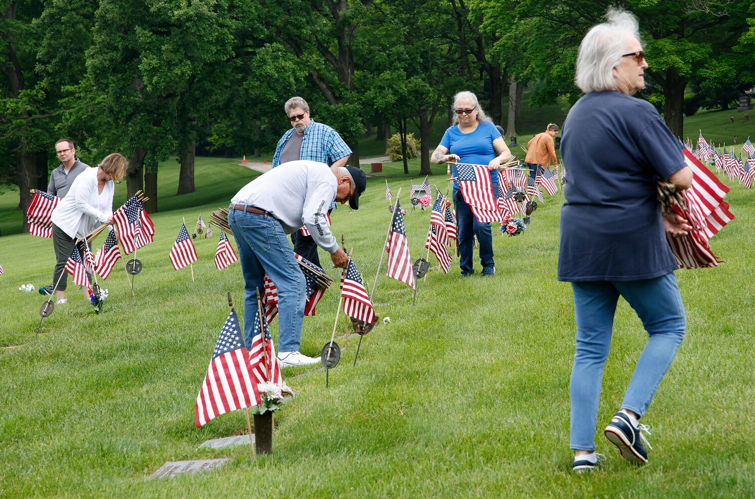052024 Memorial Day Flags SNS