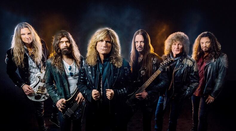 Whitesnake will perform at Rose Music Center in Huber Heights on April 29. CONTRIBUTED