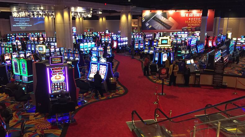 The view inside of Hollywood Gaming at Dayton Raceway