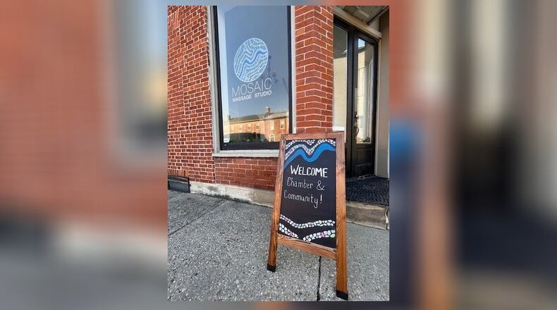Mosaic Massage Studio, 201 Scioto St. in Urbana. Contributed