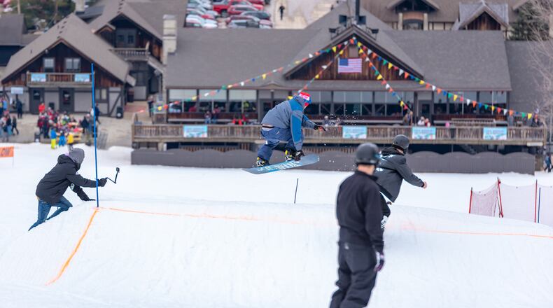 Snow Trails in Mansfield is seen during the 58th Annual Ski Carnival in 2019. CONTRIBUTED
