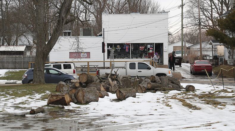 The owner of Speakeasy Ramen wants the city to rezone the lot across her restaurant on Ludlow Avenue. She wants to build a take out site. BILL LACKEY/STAFF
