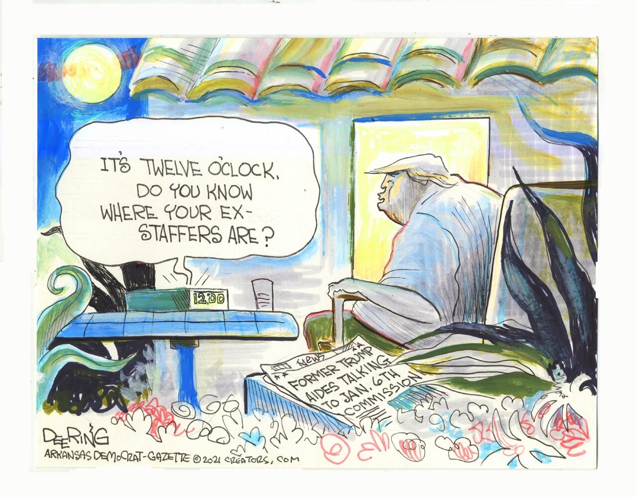 WEEK IN CARTOONS: Facebook name change, Biden’s spending plan and more