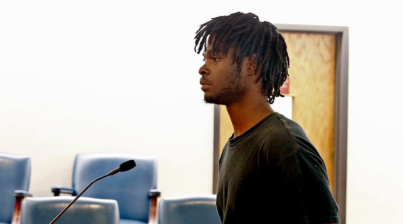 Craig Gilbreath Jr. was in Clark County Municipal Court in June following his arrest.