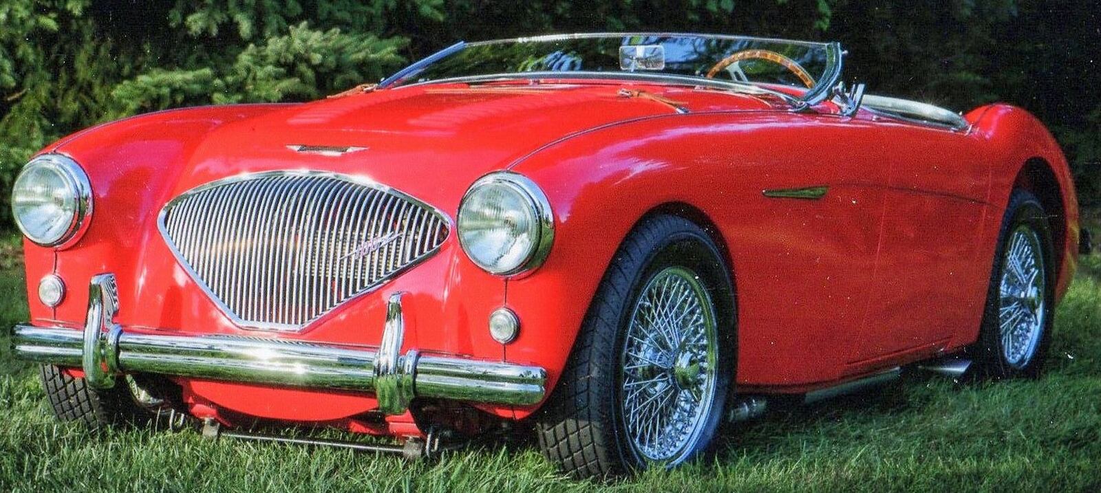 1956 Austin-Healey 100 M: The ‘M’ package consisted of engine modifications which raised power from 90 to 110 bhp and exceeded the performance of the later 6-cylinder models. This car is expected to be exhibited at the 2018 Dayton Concours d’Elegance at Carillon Park Sept. 16. Contributed photo