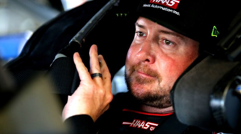 DAYTONA BEACH, FL - FEBRUARY 10: Kurt Busch, driver of the #41 Haas Automation/Monster Energy Ford, sits in his car during practice for the Monster Energy NASCAR Cup Series Daytona 500 at Daytona International Speedway on February 10, 2018 in Daytona Beach, Florida. (Photo by Jerry Markland/Getty Images)