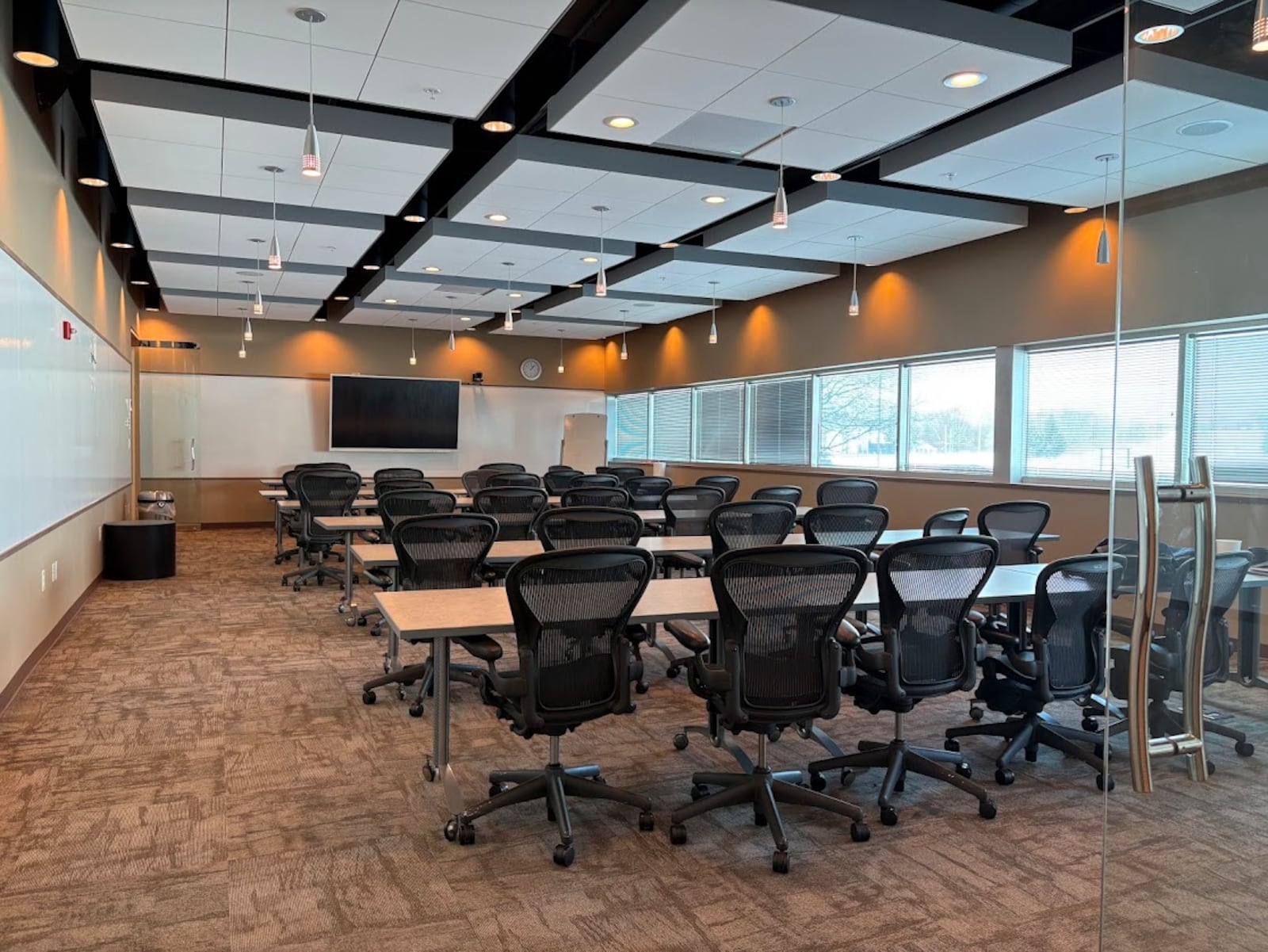 Training space in Mile Two's new “Mission Delivery Center” or “MDC” in Riverside. THOMAS GNAU/STAFF