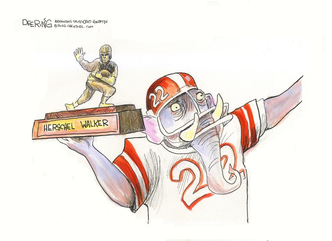 WEEK IN CARTOONS: Putin and nukes, Herschel Walker, gas prices and more