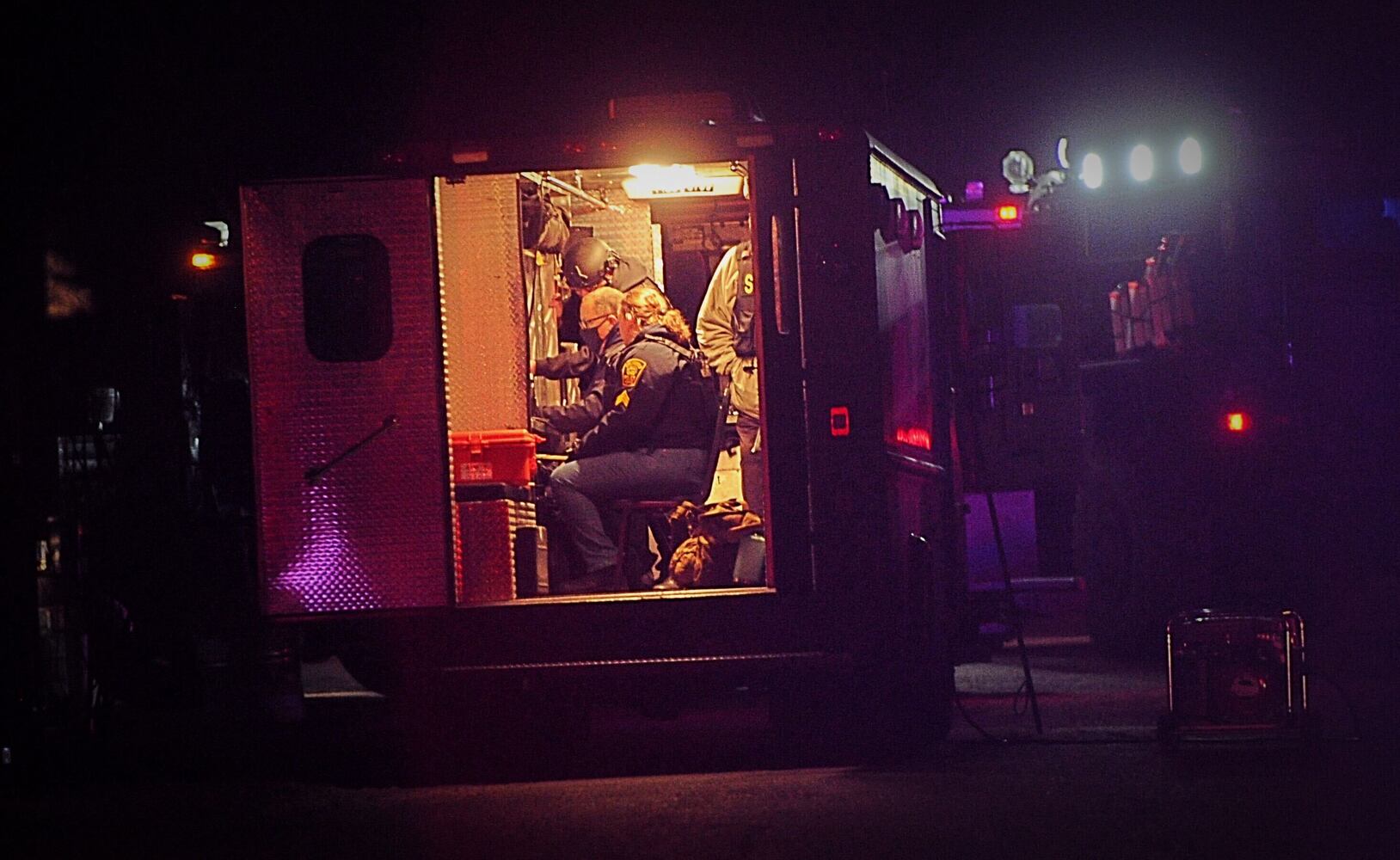 PHOTOS: Standoff in Clark County near Crystal Lake