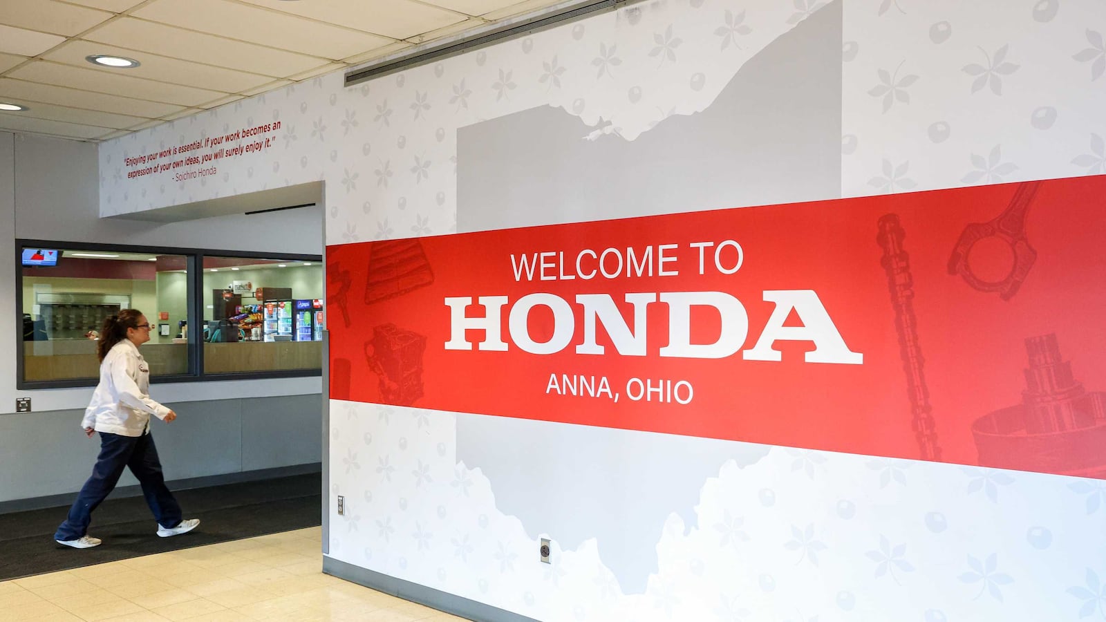 Honda's Anna Engine Plant is celebrating its 40th anniversary. The facility makes many parts aside from engines for Honda and Acura vehicles. The company is in the midst of ramping up electric vehicle production, and cases for EV batteries are among parts manufactured in Anna. BRYANT BILLING / STAFF