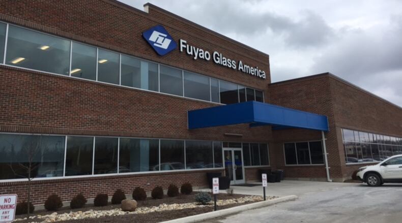 Fuyao Glass America has grown steadily since the company took over a former General Motors plant in Moraine in 2014. It’s that growth that makes the company a tempting target for the United Auto Workers. THOMAS GNAU/STAFF
