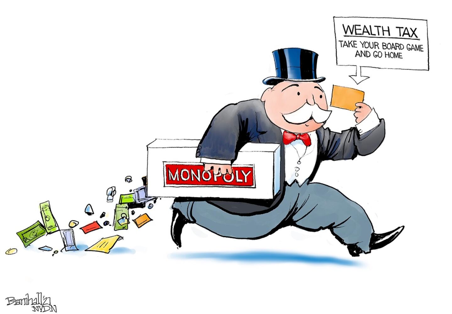 WEEK IN CARTOONS: Facebook name change, Biden’s spending plan and more