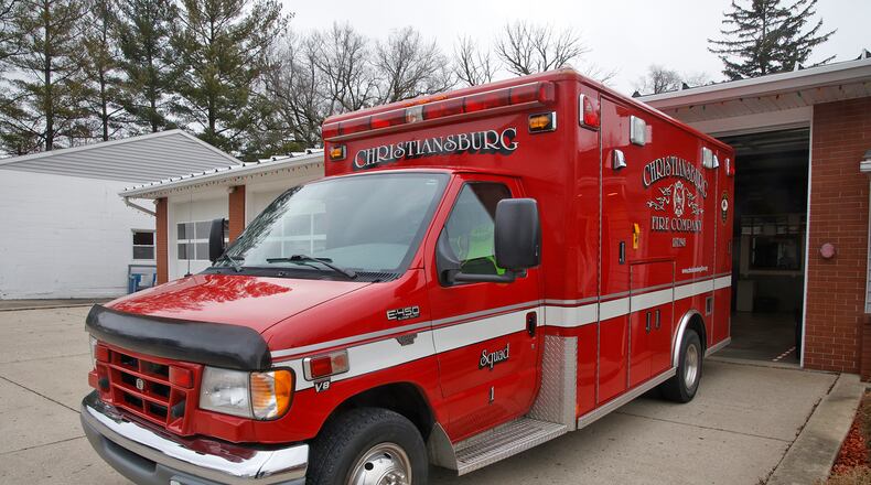 The Christiansburg Fire Company Friday, Dec. 29, 2023. Christiansburg is suspending it's service due to a lack of volunteers. BILL LACKEY/STAFF