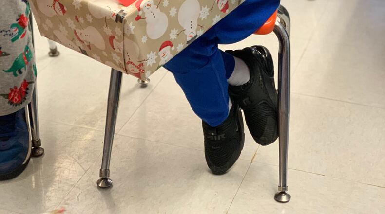 The Springfield Rotary’s 99th annual Christmas party for children with disabilities continued this year despite the coronavirus pandemic. Over 130 Clark County students received personalized gifts from Santa.