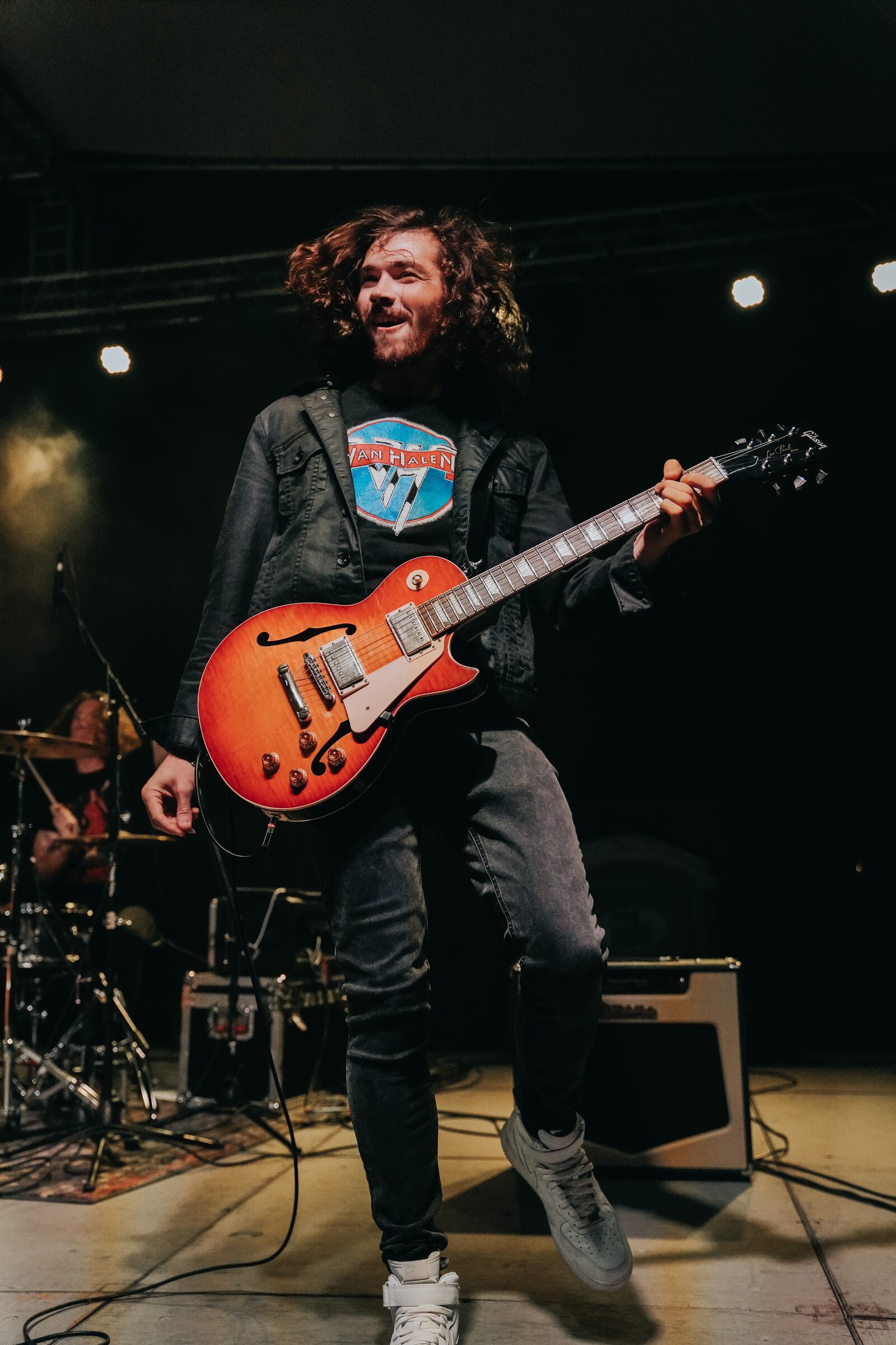 26-year-old Brendan Orchard, a Xenia native and Cedarville University graduate, is living his best life in Nashville as he tours with country artist Bailey Zimmerman’s band. PHOTO COURTESY OF COBI SPENCER