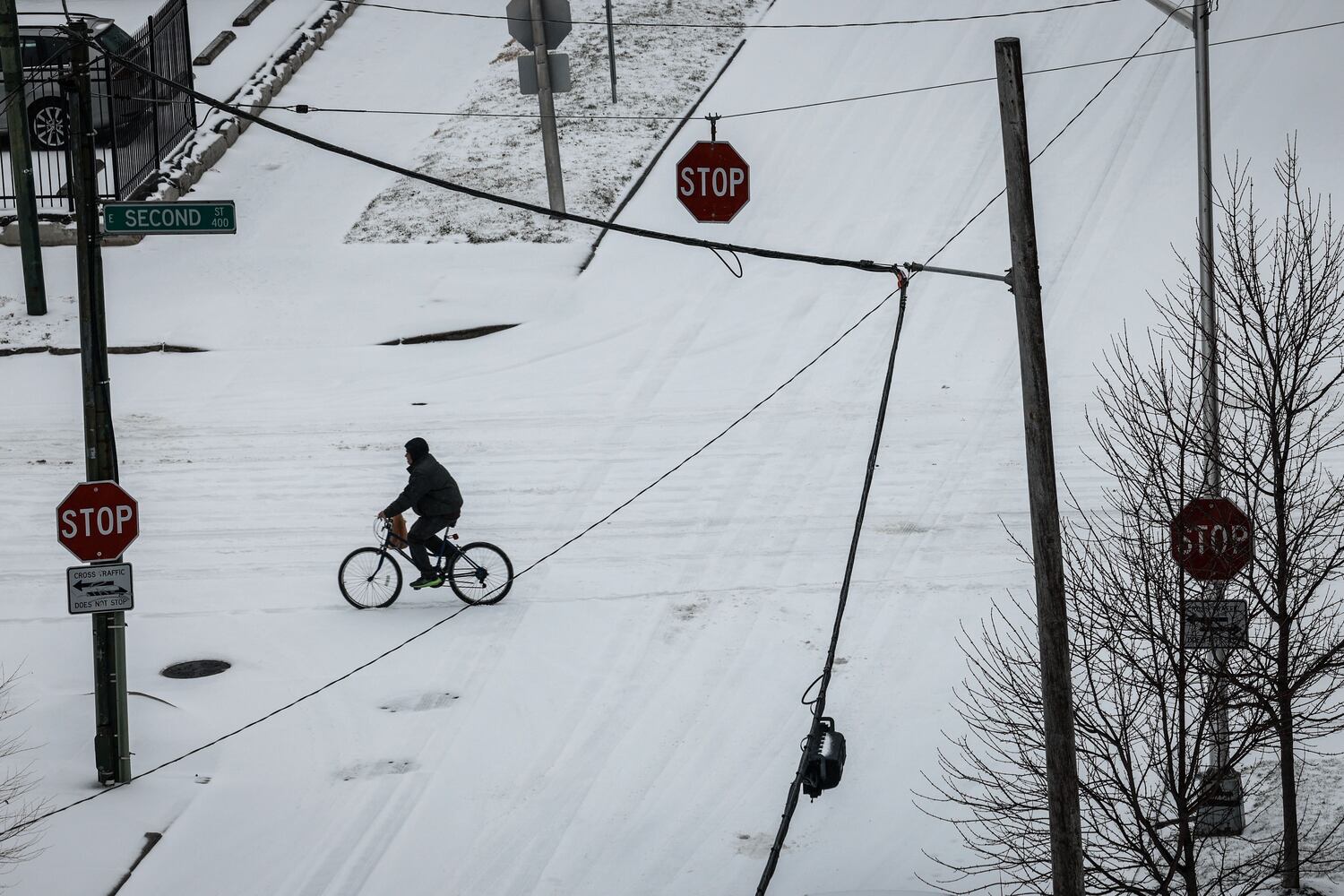 Winter weather strikes Miami Valley