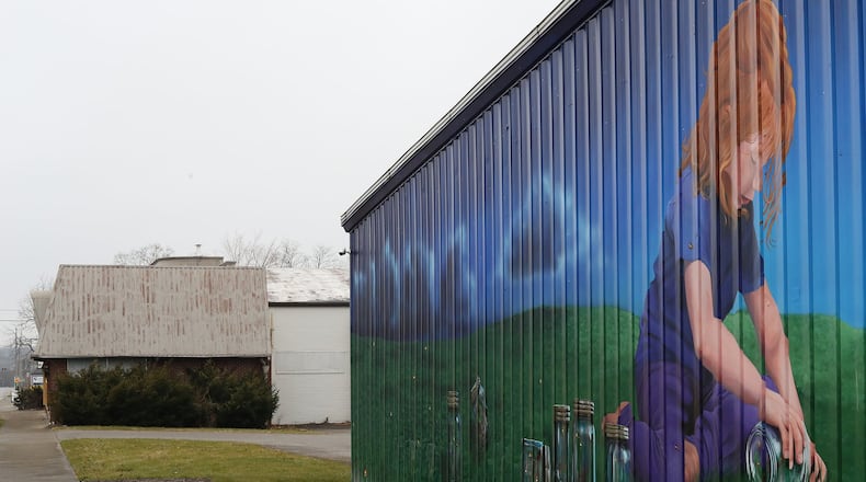 The Clark County Solid Waste District recently purchased the vacant building at 1620 West Main Street, next too its recycling center, and plans to expand the recycling center for better customer access. BILL LACKEY/STAFF