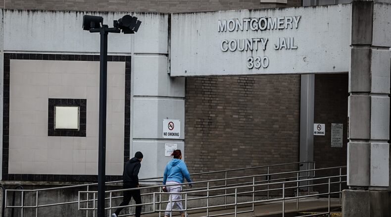Montgomery County Jail has seen an unusual spike in deaths in 2023. Five inmates have died in a little more than three months. JIM NOELKER/STAFF