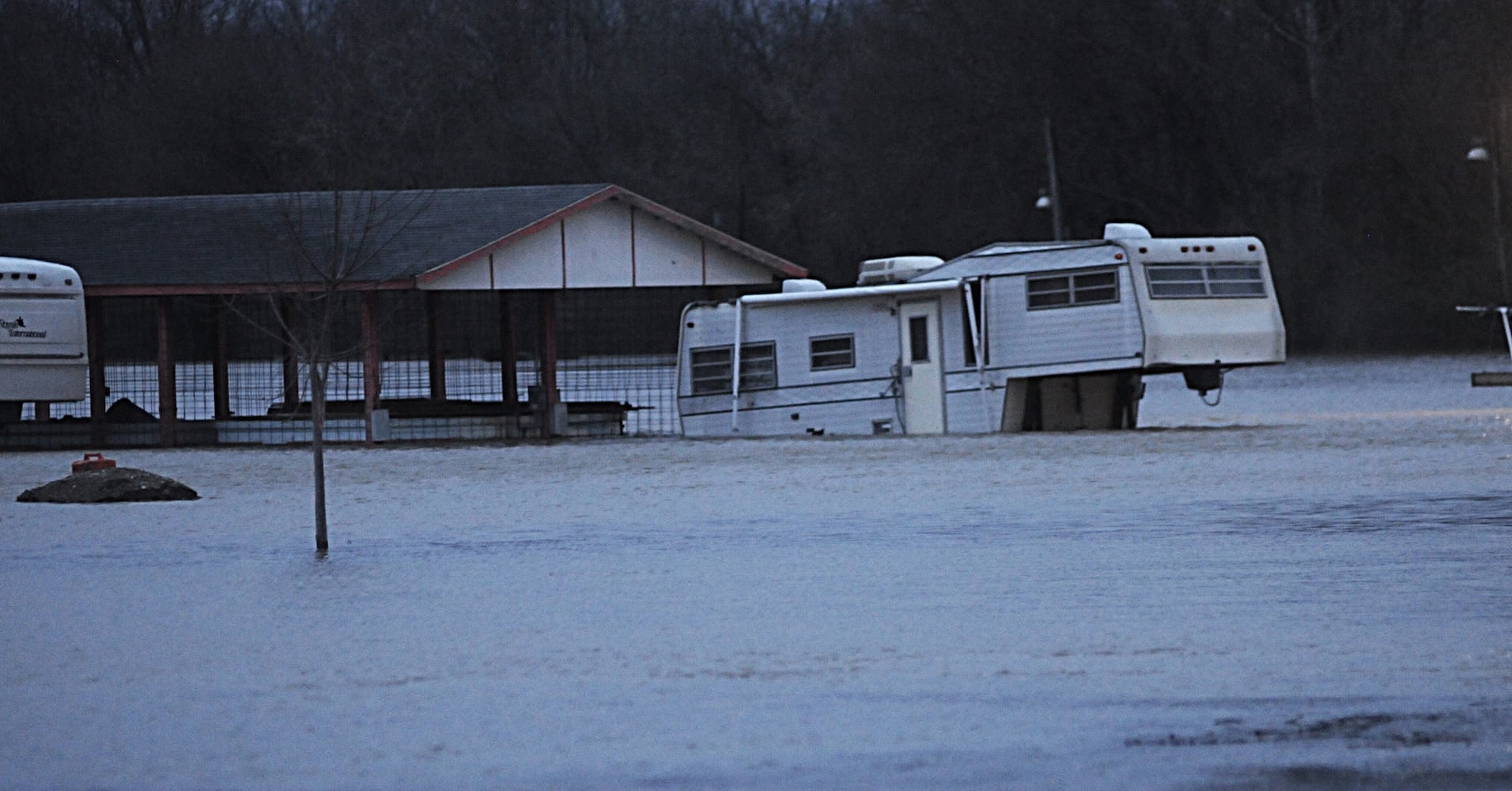 Widespread flooding