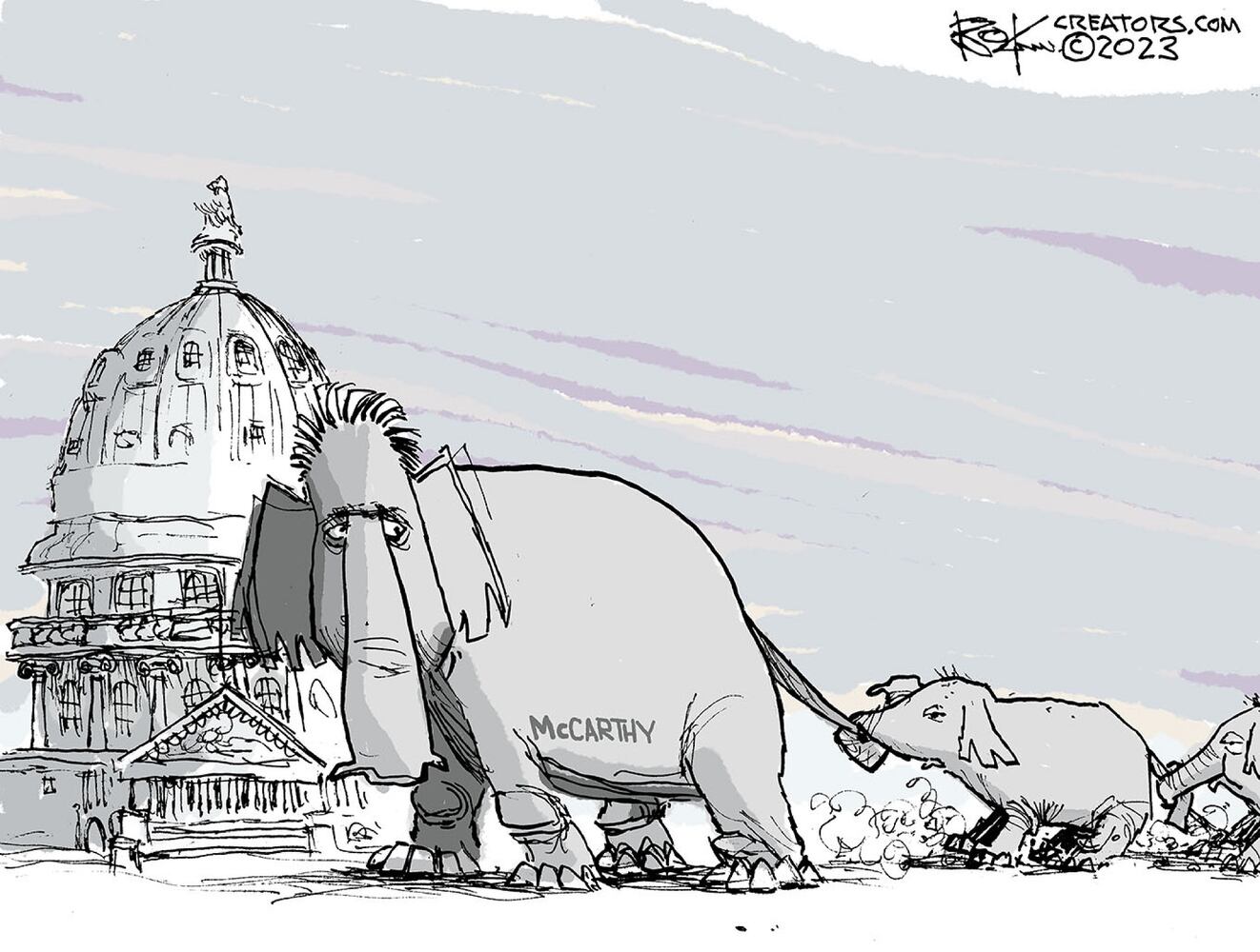 WEEK IN CARTOONS: Kevin McCarthy and the GOP, Joe Biden and more