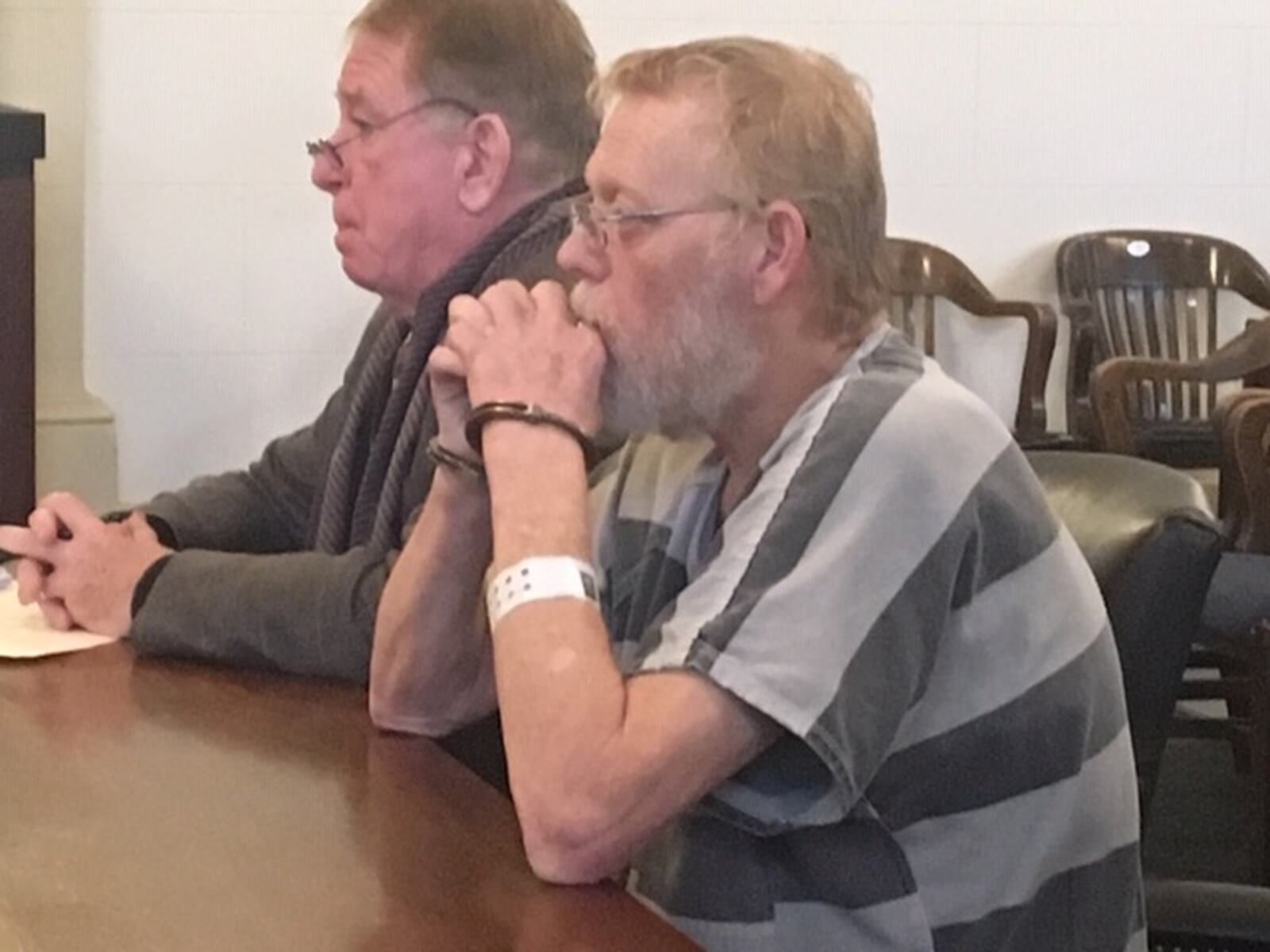 Ernest McRobie was sentenced to five years community control with several restrictions on Wednesday morning. McRobie was convicted of shooting someone who pulled in his driveway in Sept. 2018. JENNA LAWSON/STAFF.