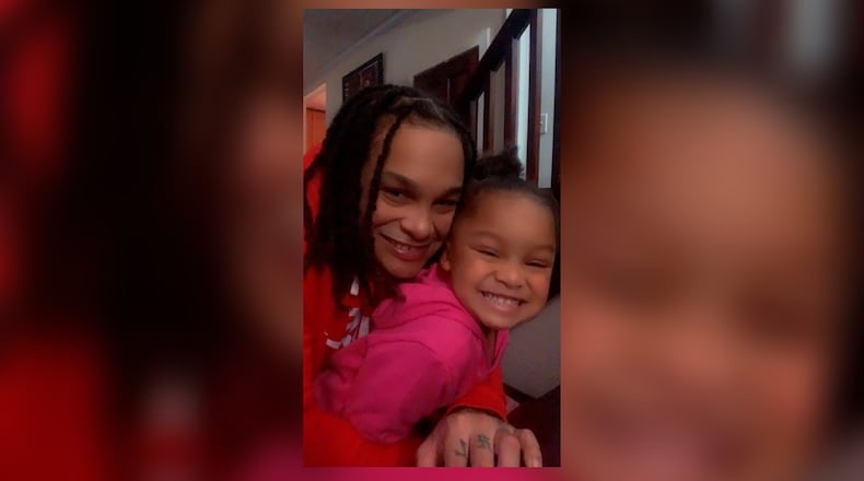 Shyheim Gibson poses with his 3-year-old daughter. Gibson was shot and killed on Thanksgiving at the Club Hollywood bar. CONTRIBUTED