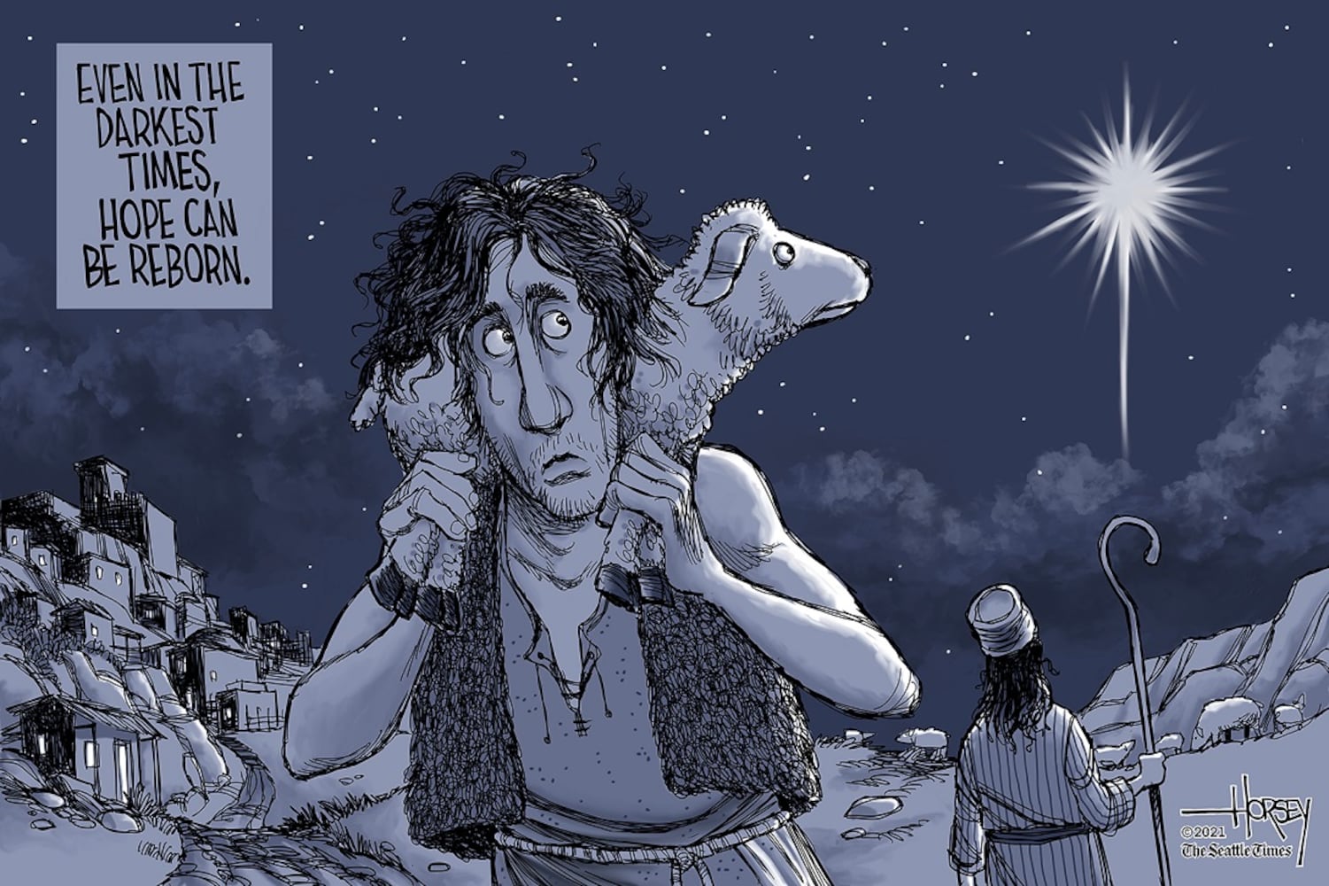 WEEK IN CARTOONS: COVID Christmas, deadly tornadoes, Joe Manchin and more
