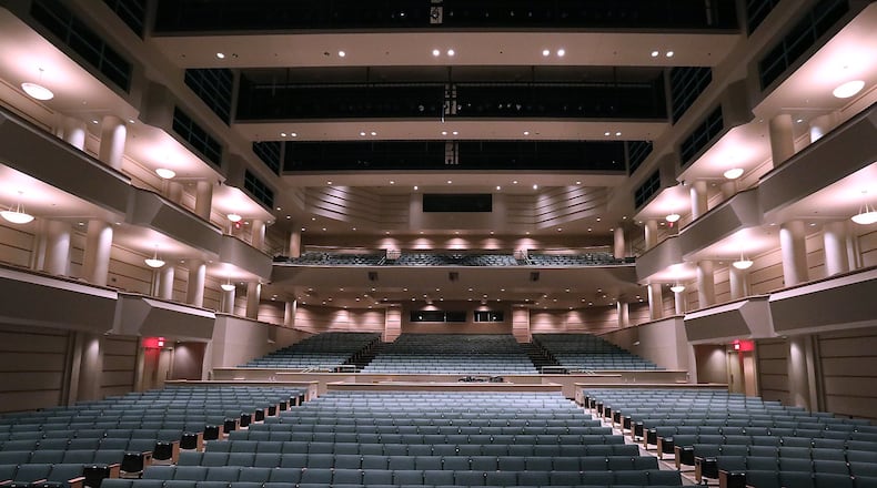 Clark State College will host a virtual community forum next month regarding the Performing Arts Center (PAC). BILL LACKEY/STAFF