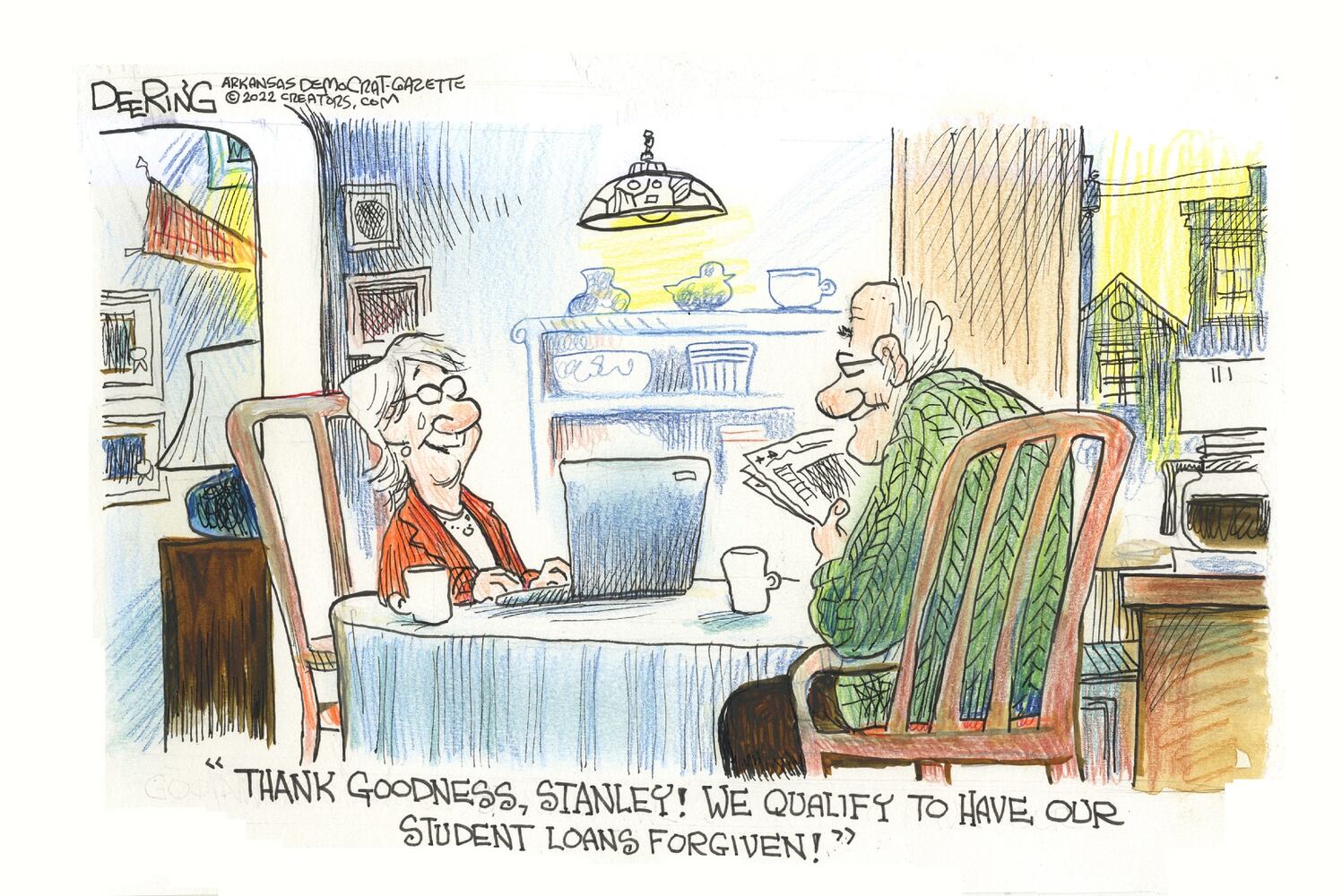WEEK IN CARTOONS: Student loans, redacted affidavit, Fauci and more