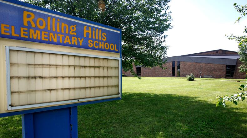 The former Rolling Hills Elementary School in the Northeastern School District Monday, June 3, 2024. BILL LACKEY/STAFF