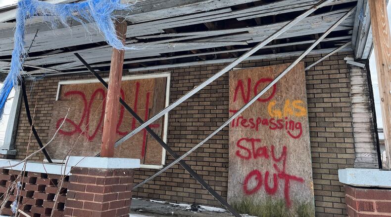 A home in Harrison Twp. listed on HomePath, which shows the current inventory of Fannie Mae-owned homes for sale. Harrison Twp. has issued a notice of intent to demolish the structure. CORNELIUS FROLIK / STAFF