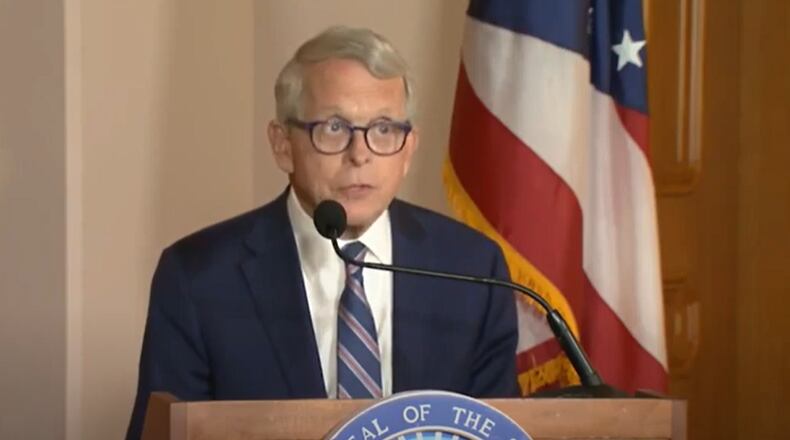 Ohio Gov. Mike DeWine calls a special session of the Ohio General Assembly to pass a fix for the presidential ballot as well as to pass a controversial ballot initiative campaign measure on Thursday, May 23, 2024.